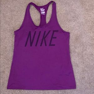 Purple Nike tank top